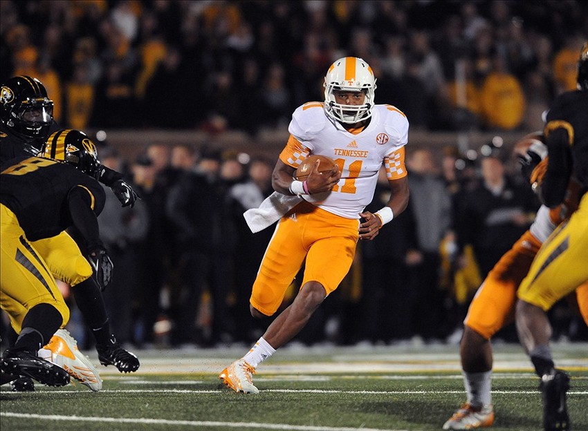 Draft Profile QB Joshua Dobbs, Tennessee Dynasty Football Factory