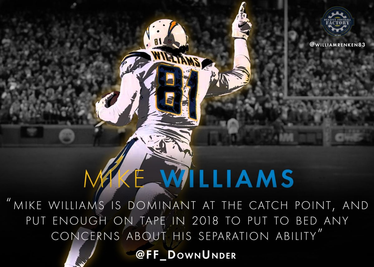 Clemson Football: Mike Williams has huge day in Chargers win