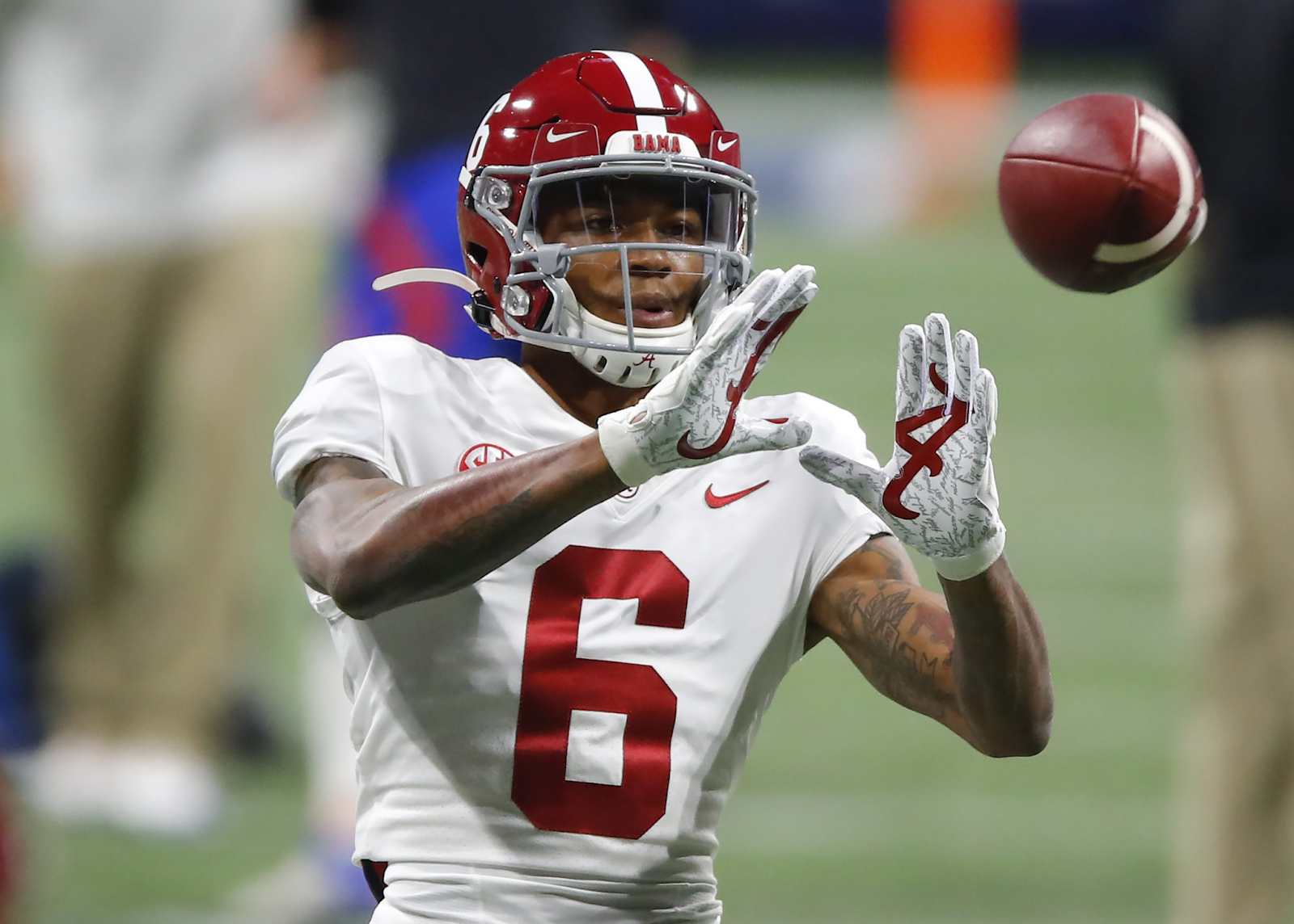 DFF Draft Coverage DeVonta Smith to the Eagles Dynasty Football Factory