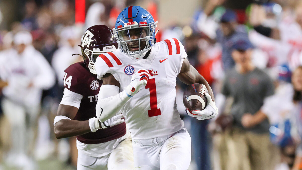 Wide Receiver Jonathan Mingo Drafted by Carolina in Second Round of NFL  Draft - Ole Miss Athletics